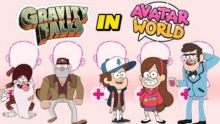 NEW !!!  GRAVITY FALLS IN AVATAR WORLD   PazuPoP fun stories