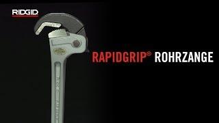 RIDGID RapidGrip Hochleistungsrohrzangen