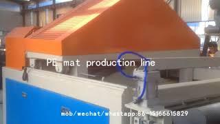 pe mat production line