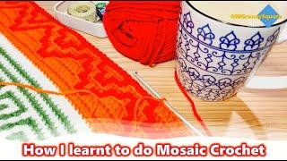 How I learnt to do Mosaic Crochet | My Journey