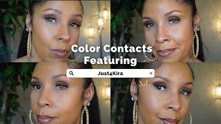 JUST4KIRA COLORED CONTACT LENS REVIEW