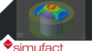 Crack development in a nakajima specimen | Simufact