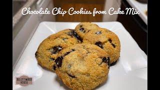 Chocolate chip cookies from cake mix | Gluten-free chocolate chip cookies