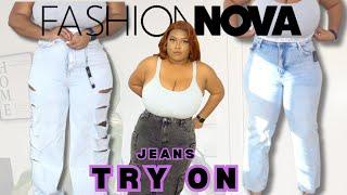 Fashion Nova Jeans Haul || Size UK 14/US 13, 15 || Curvy Girl Approved