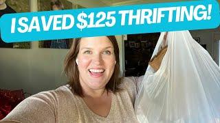 How I Saved Money This Week Thrifting Haul