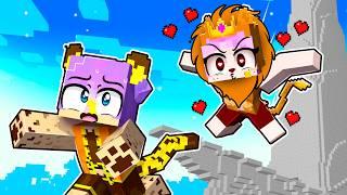 KISSING the LION QUEEN in Minecraft