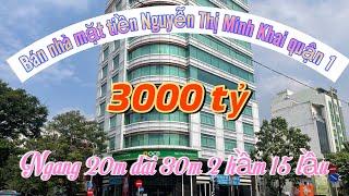 Bán nhà mặt tiền đường Nguyễn Thị Minh Khai quận 1