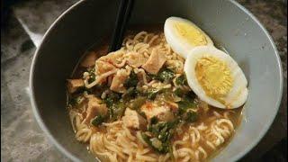 Ramen with left over chicken