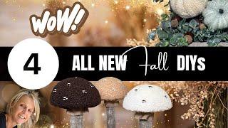 4 *NEW* Unique Fall Decor Diys That Will Wow You / Great for Craft Fairs