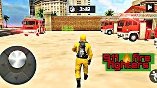 fire truck driving school 911 emergency response - 3d game - Android gameplay #vgaming