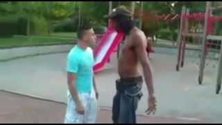 Bully KNOCKOUT with one punch!