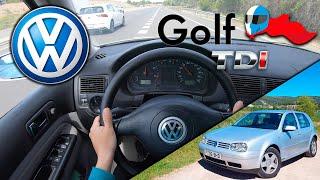 1999 Volkswagen Golf IV 1.9 TDI (81kW) POV 4K [Test Drive Hero] #121 ELASTICITY,ACCELERATION,DYNAMIC