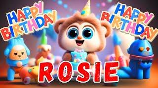 Happy Birthday Rosie ️ Song | Birthday songs | #birthday #songs #birthdaysong #rosie