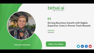 Transforming User Experience and Fueling Business Growth | CronJ Testimonial || Reviews