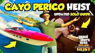 *UPDATED 2024* GTA 5 Online SOLO ELITE Cayo Perico Heist Guide! (ALL Setups & Stealth ELITE Finale)