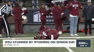 WSU stunned by Wyoming on Senior Day