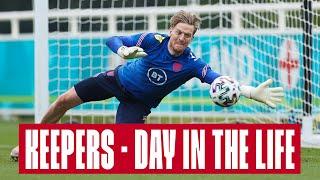 Day in the Life of an England Goalkeeper  Pickford, Johnstone & Henderson | Inside Access