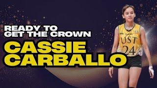 Cassie Carballo UST Ace Setter Ready to get the crown