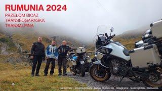 Przełom Bicaz - Transfogaraska - Transalpina - Motocyklowa wyprawa do Rumunii 2024 Eskadra Bocianów