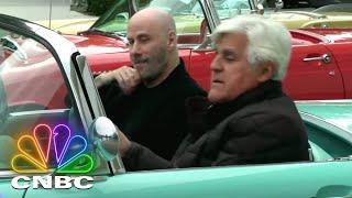 Jay Leno's Garage: Jay And John Travolta Take A 1955 Ford Thunderbird For A Cruise | CNBC Prime