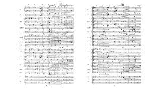 Frank Ticheli - Amazing Grace (Score-Video)