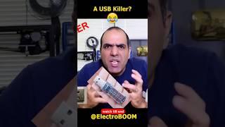 Let's make a USB killer |video credit: @ElectroBOOM #funny #shorts #viral #youtubeshorts