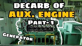 Decarbonization of Auxiliary Engine / Generator | YANMAR 6EY18ALW | SEA LEGEND