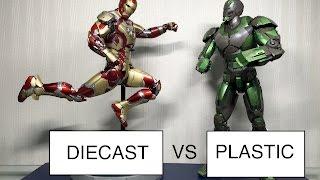 Plastic vs Diecast Iron Man figures - 5 reasons why I prefer plastic