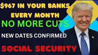 BREAKING: Huge $967 Social Security Boost Approved – No Cuts, Just More Cash!