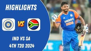 India vs South Africa 4th T20 2024 Highlights | Ind vs SA