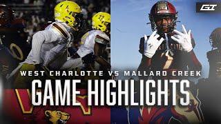 West Charlotte vs Mallard Creek | Game Ends With A Goal Line Stand! | NCHSAA FB 2023