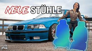 Neue Stühle für den E36  | Lisa Yasmin