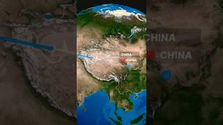 Lagos Nigeria to China World Travel Flight Map Animation #travel #animation #videoediting