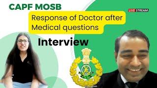 Medical questions in Capf mob interview | Itbp mo interview tips | How to crack Capf mo interview