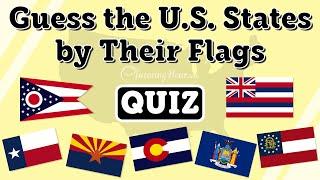 Guess the U.S. State by the Flag | USA State Flags Quiz | Can You Guess All the 15 U.S. State Flags?