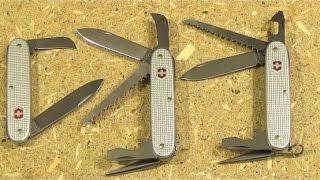 Swiss Army Hook Blade Knives, Alox "Harvester” and “Pruner”