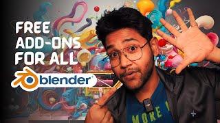 5 Free Best Addons for Blender 2025 | Episode - 01