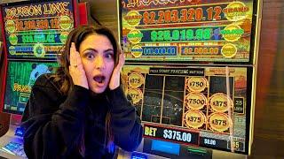 IT HAPPENED Betting $375 a Spin on $2 Million Dragon Link!