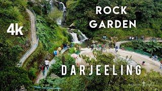 Darjeeling Rock Garden in 4k  Cascading Waterfalls of Darjeeling Rock Garden