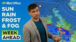 Week Ahead 25/11/2024 – Mixed bag to end autumn – Met Office weather forecast UK