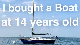 14 Year old BUYS and RESTORES a SAILBOAT- How I did it