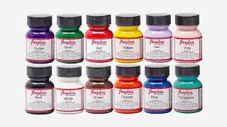 Angelus Acrylic Leather Paint Starter Kit