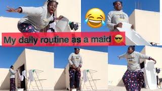 My daily routine as a maid in Saudi Arabia