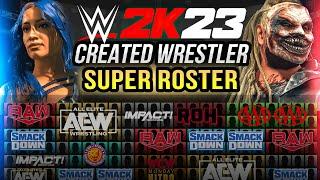 Crazy WWE 2K23 Community Creations SUPER Roster!