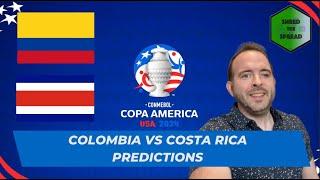 Colombia vs Costa Rica Prediction   | Copa America Picks | Matchday 2 June 28