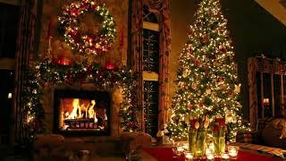 Najlepsza Świąteczna Muzyka The Best Classic Christmas Songs (fireplace and beautiful background)