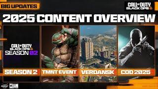 The HUGE Black Ops 6 2025 Content Update Road Map! (Events, Crossover, Verdansk & MORE!)