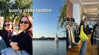 boston diaries | weekend with sunny ️