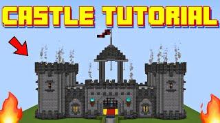 How To Make Castle in Minecraft 1.20 | Castle Tutorial Minecraft Hindi