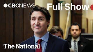 CBC News: The National | Trudeau, opposition leaders discuss Trump threats